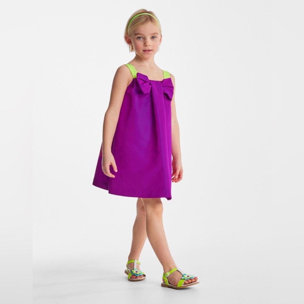 NWT Jacadi- Girl Special Occasion Dress, Purple, Size 8